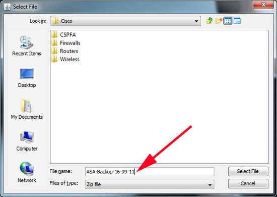 asdm backup locate