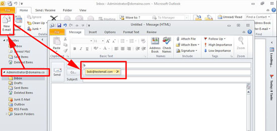outlook autocomplete