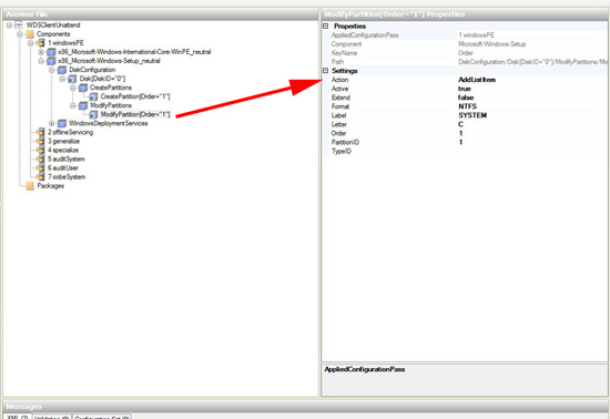 wds extend partition