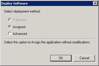 Assinged Software GPO