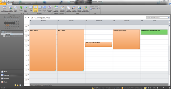 calendar colours gone