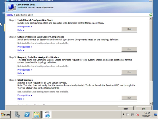 Lync Deployment