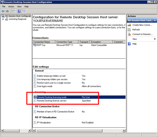 remote desktop licensing