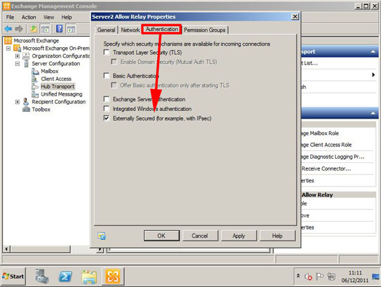 externally secured ipsec