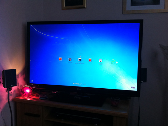 Windows 7 on TV