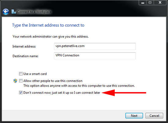 L2TP VPN Details