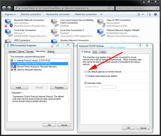 Windows VPN L2TP Gotcha
