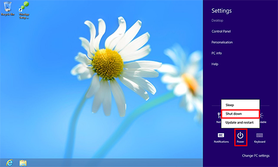 Windows 8 Shutdown