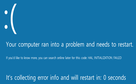 HAL_INITIALIZATION_FAILED