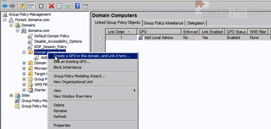 WSUS GPO Creation