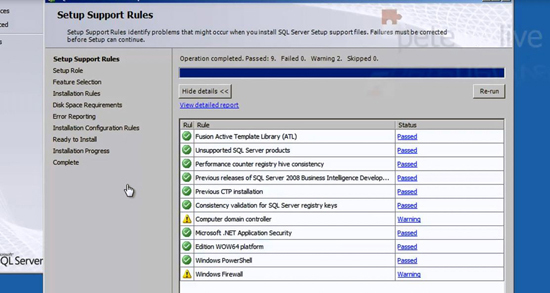 SQL Warnings Firewall