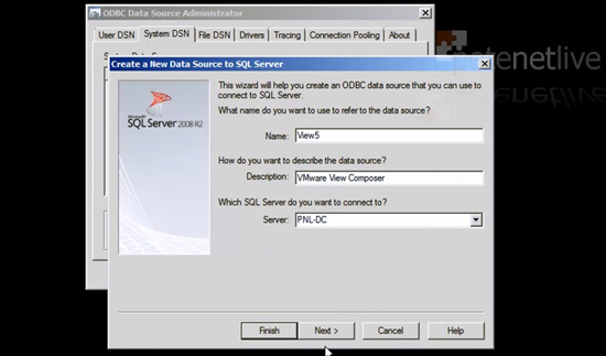 Composer ODBC Settings