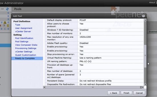 VMware View Summary