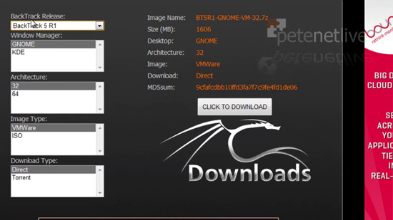 Download BackTrack 