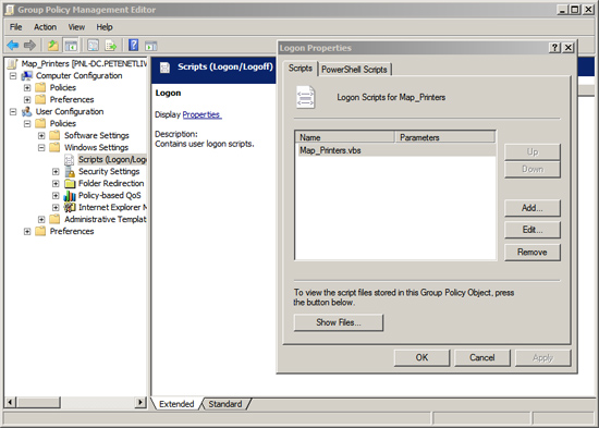 Group Policy Logon Script