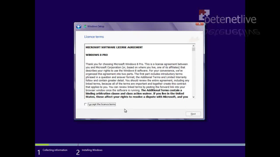 Windows 8 EULA