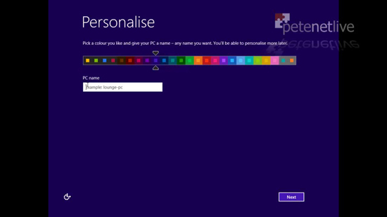 Personalise Windows 8