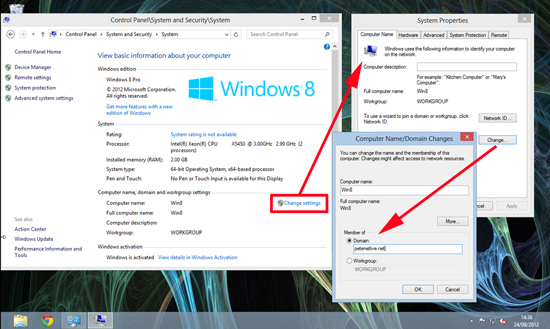 Windows 8 How To Join Domain