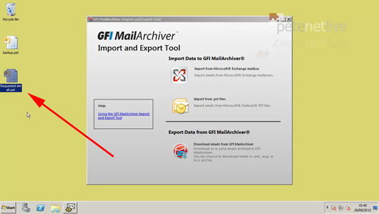 Exported Mail from GFI