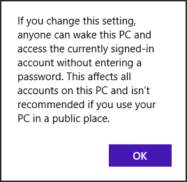 Wake Without Password