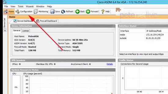 ASDM Configuration