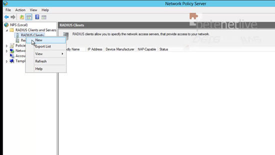 New RADIUS Client