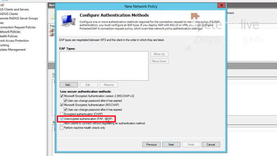 ASA RADIUS Authentication Types PAP SPAP