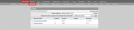 E-MSM720 VLAN Assignment