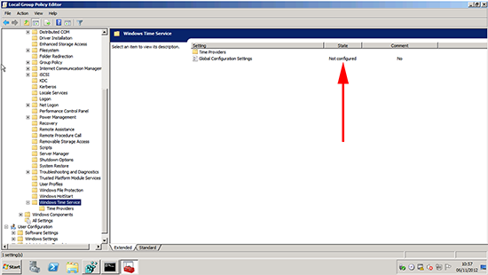 Windows Time GPO