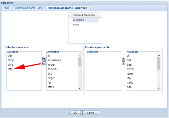 Juniper External management