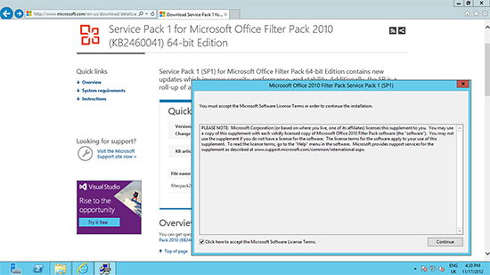 Office 2010 Filter Pack SP1