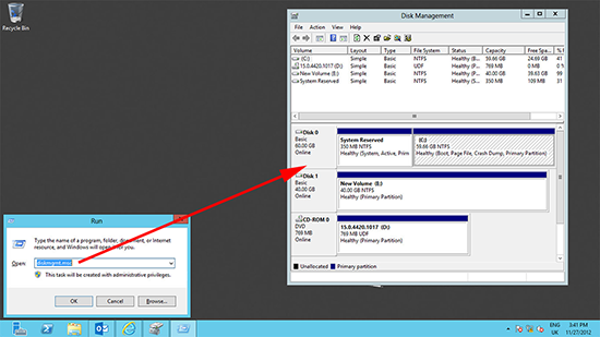 Server 2012 diskmgmt.msc