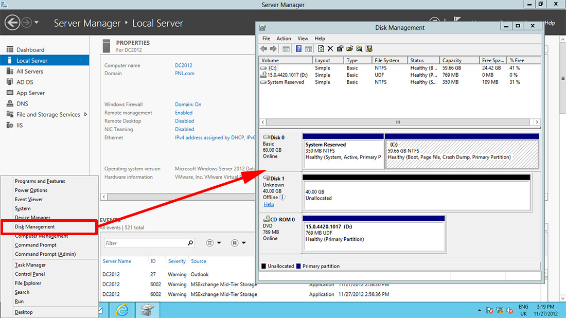 How To Use Disk Management In Vista