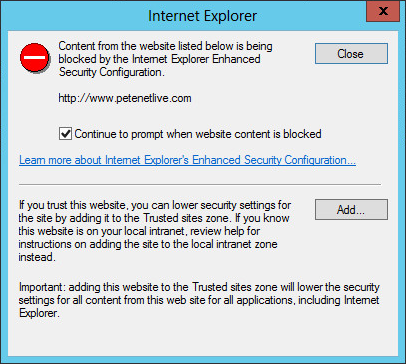 IESC Web Browsing