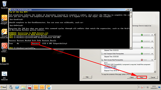 Install The 'IIS 6 WMI Compatibility' component