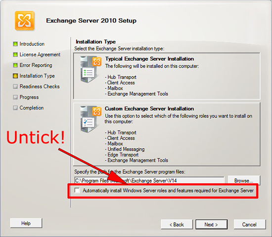 Automatically install Windows Server roles