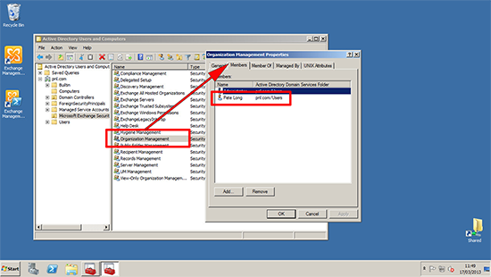 Exchange 2013 Check Add Exchange Administrator