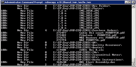 robocopy