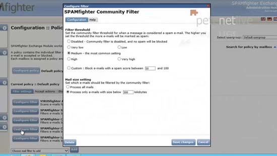 spamfighter community filter