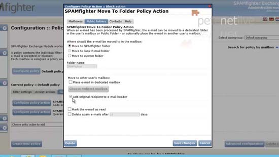 Public Folder Spam Solution