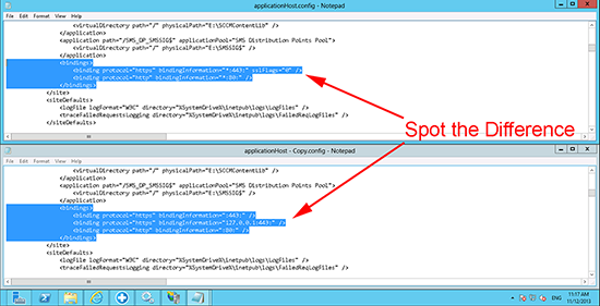 Problem in IIS Config