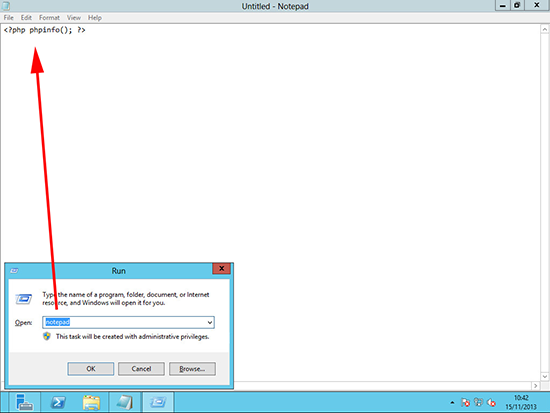 IIS windows 8 php