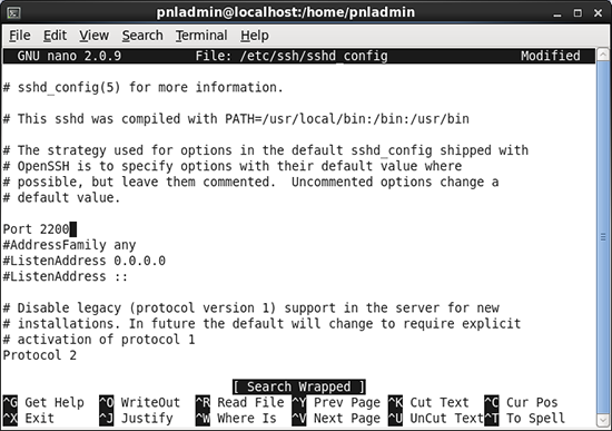 Linux CentOS Change SSH Port