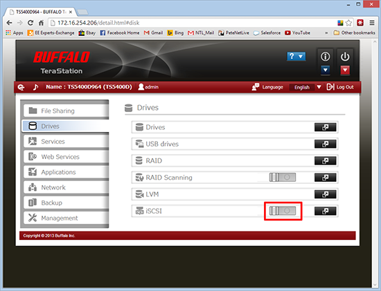 TS5000 Configure iSCSI