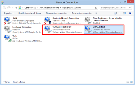 GNS3 Network Cards Missing