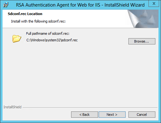 RSA for OWA 2013 Web Agent