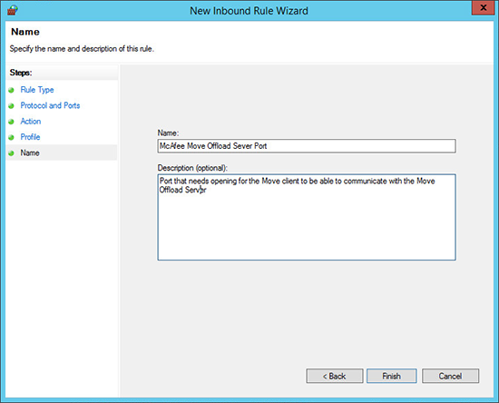 Firewall Move Offload Server