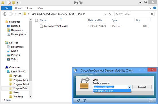 anyconnect connections