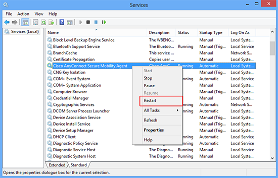 AnyConnect Service
