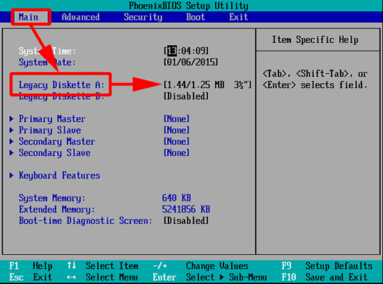 VM Floppy BIOS